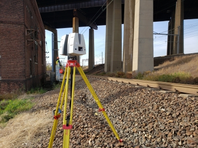 Topographic and Hydrographic Survey to support Reconstruction Design for Amtrak Substation #41